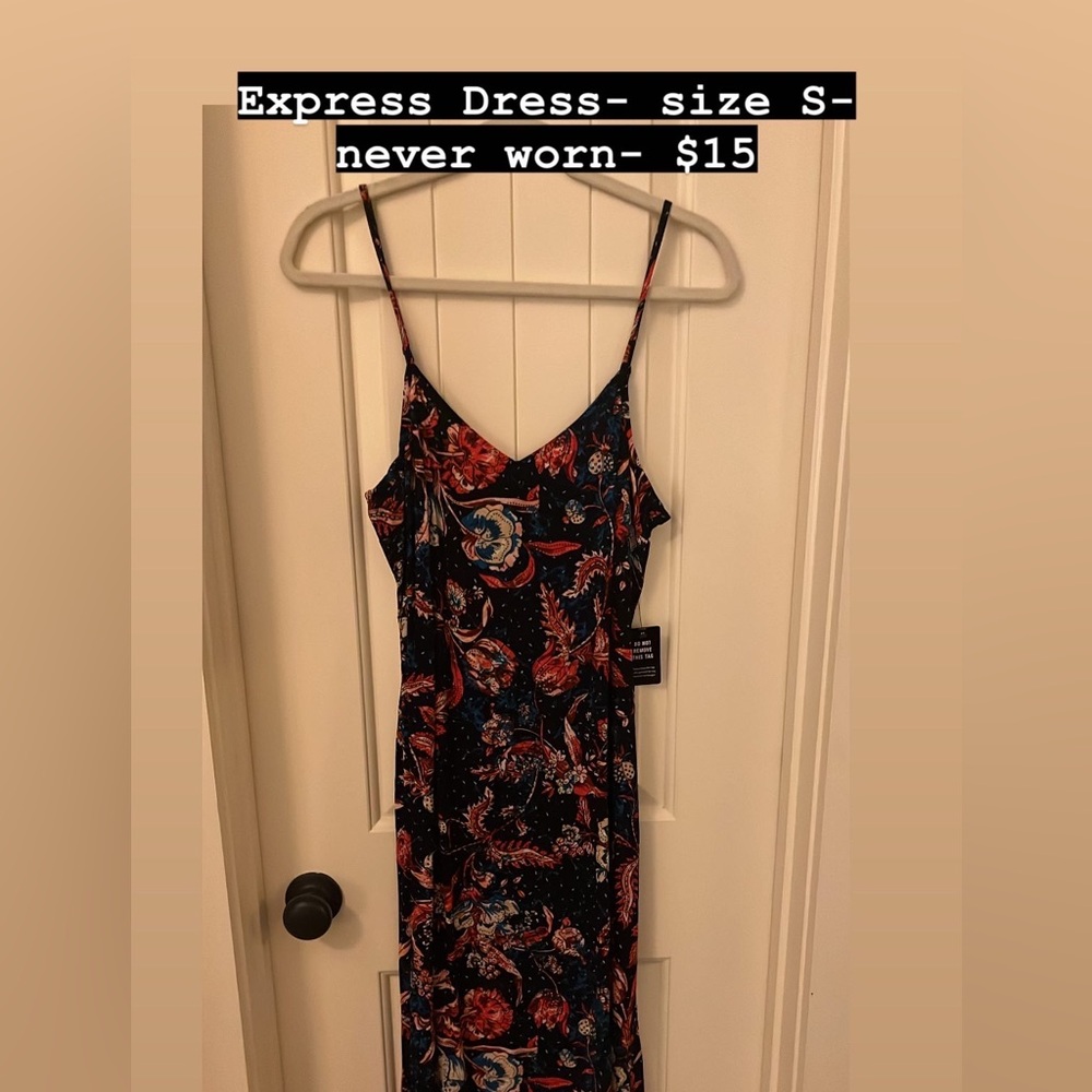 Never worn Express slip dress!